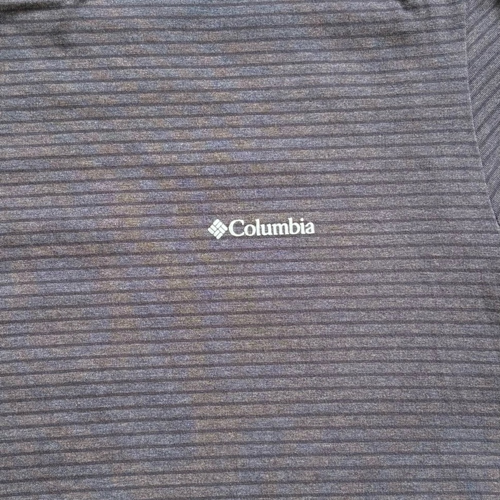 Columbia Short Sleeve Tee Casual Fit Navy Blue Men’s Size Large - Picture 4 of 6